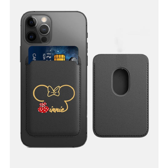 iPhone Series | Disney Cartoon Leather Wallet with MagSafe