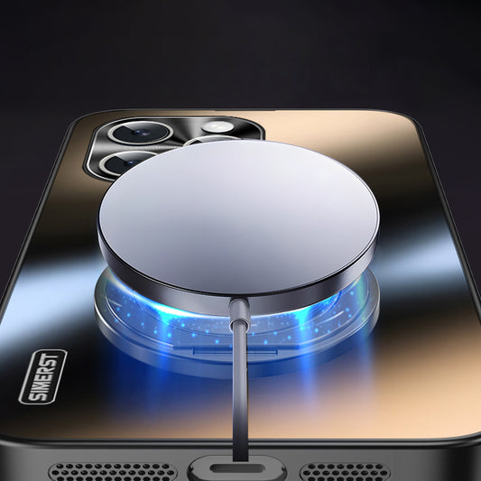 iPhone MagSafe Series | Swivel Stand Frosted Phone Case