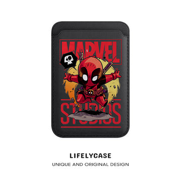 iPhone Series | Marvel Leather Wallet with MagSafe