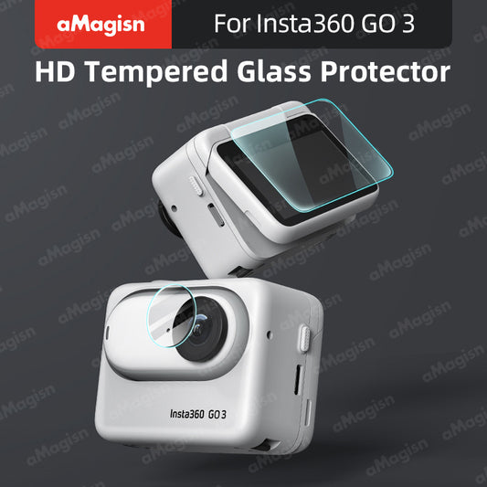 Insta360 Go3 Accessories | Screen/Lens Glass Protective Film