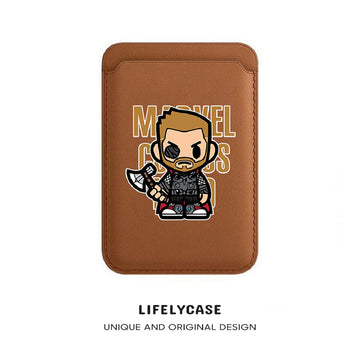 iPhone Series | Marvel Leather Wallet with MagSafe