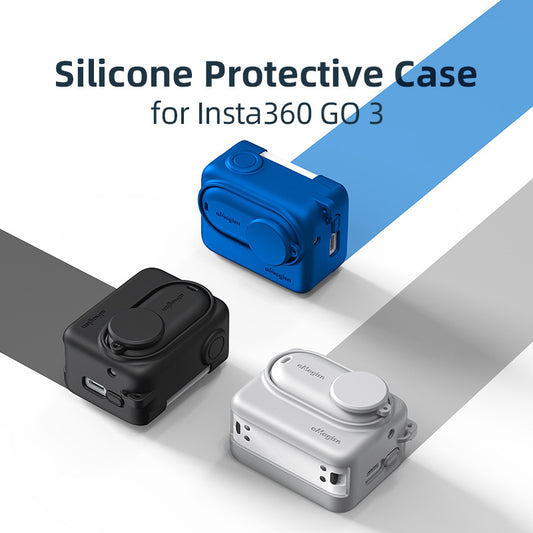 Insta360 Go3 Accessories | Silicone Protective Case (With Neck Lanyard)