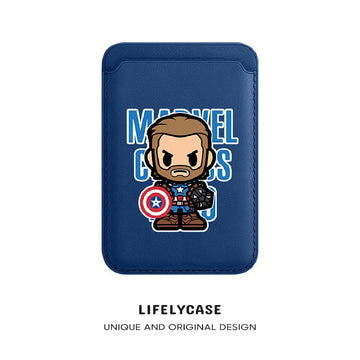 iPhone Series | Marvel Leather Wallet with MagSafe