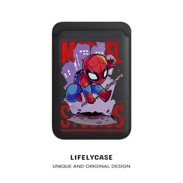 iPhone Series | Marvel Leather Wallet with MagSafe