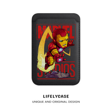 iPhone Series | Marvel Leather Wallet with MagSafe