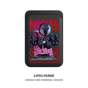 iPhone Series | Marvel Leather Wallet with MagSafe