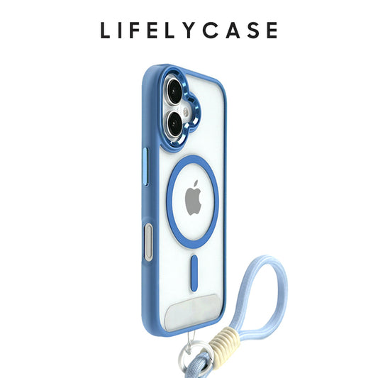 iPhone Lanyard Series |MagSafe Magnetic Frosted Phone Case