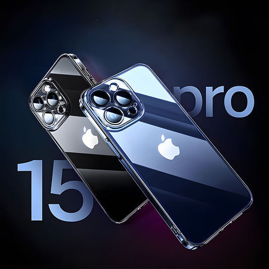 iPhone Series | HD Transparent Diamond Glass Case