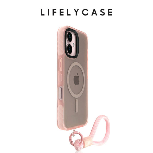 iPhone Lanyard Series | Liquid Silicone MagSafe Magnetic Phone Case