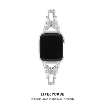 Apple Watch | Diamond Butterfly Metal Watch Band