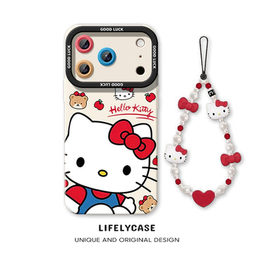 iPhone beads series | Hello Kitty Liquid Silicone Phone Case