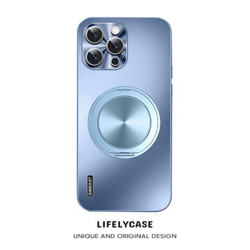 iPhone MagSafe Series | Swivel Stand Frosted Phone Case