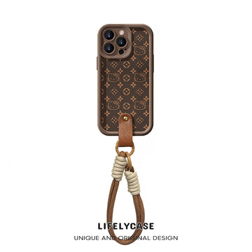 iPhone Lanyard Series | Cartoon Hello Kitty Lanyard Phone Case