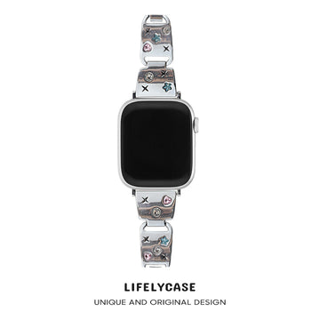 Apple Watch | Diamond-studded Metal Watch Band