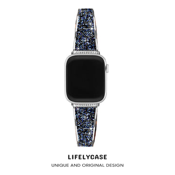 Apple Watch | Luxury Diamond-Covered Metal Watch Band