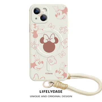 iPhone Lanyard Series | Disney Liquid Silicone MagSafe Phone Case