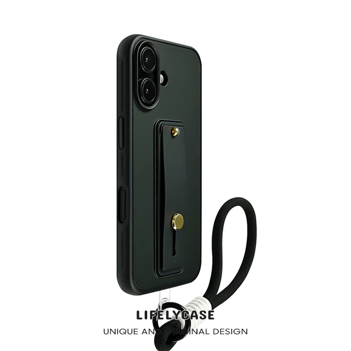 iPhone Lanyard Series Retractable Wrist Strap Stand Design Silicone