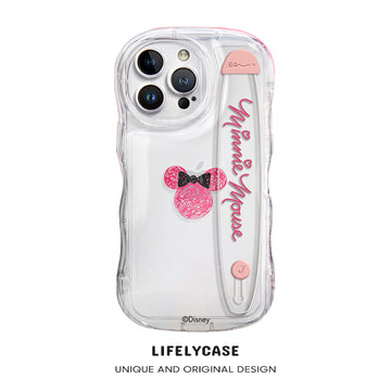 iPhone Series | Cartoon Disney Design Transparent Wristband Phone Case