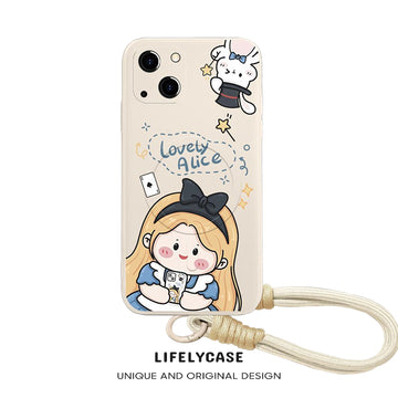 iPhone Lanyard Series | Disney Princess Liquid Silicone MagSafe Phone Case