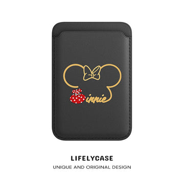 iPhone Series | Disney Cartoon Leather Wallet with MagSafe
