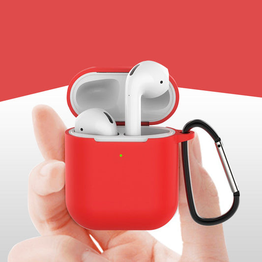 AirPods | Liquid Silicone Case-Red