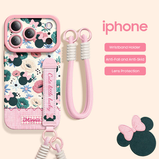 iPhone Wristband Series | "Disney" Liquid Silicone Phone Case