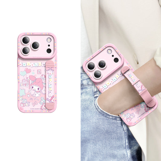 iPhone Wristband Series | Sanrio Co-Branded Liquid Silicone Phone Case