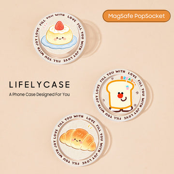 MagSafe PopSocket  - Bread Toast