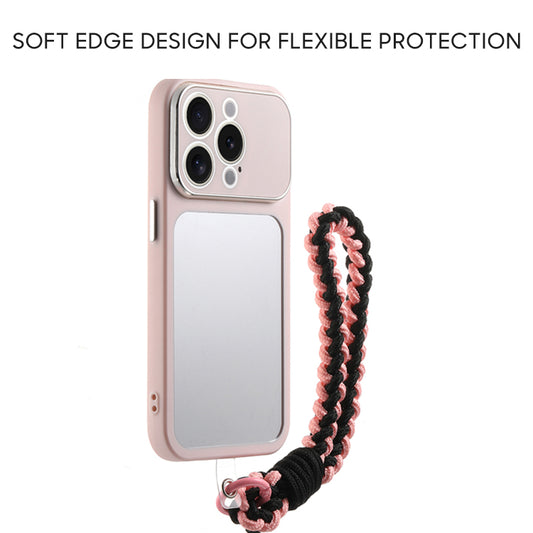 iPhone Lanyard Series | Liquid Silicone Mirror Phone Case