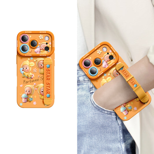 iPhone Wristband Series | "Twinkle Twinkle" Liquid Silicone Phone Case
