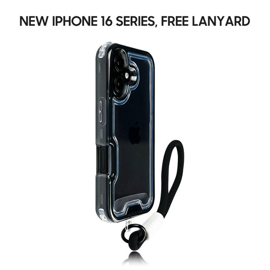 iPhone Lanyard Series | Gradient Design Silicone Phone Case