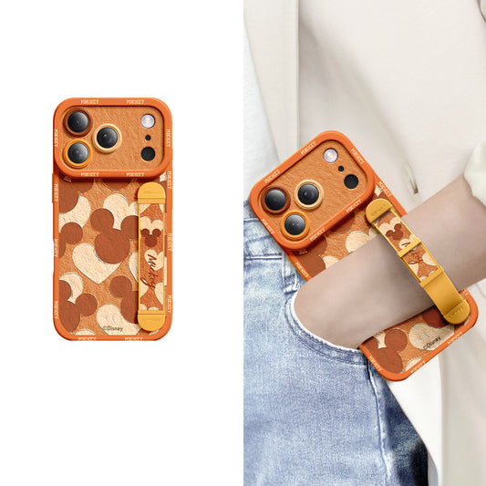 iPhone Wristband Series | Disney's Mickey Mouse Liquid Silicone Phone Case