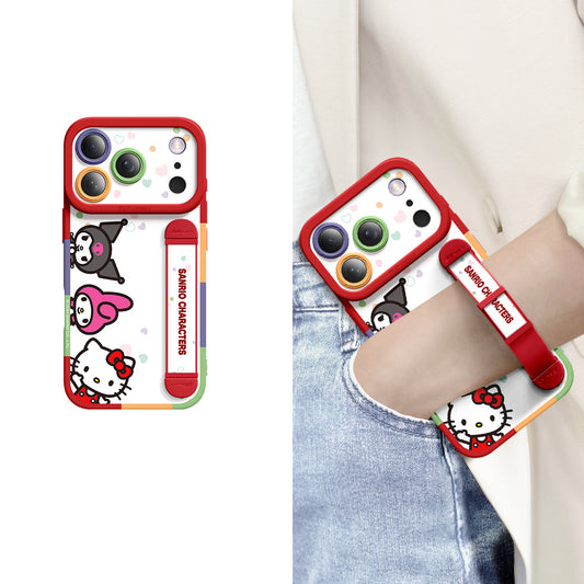 iPhone Wristband Series | Sanrio Co-Branded Liquid Silicone Phone Case