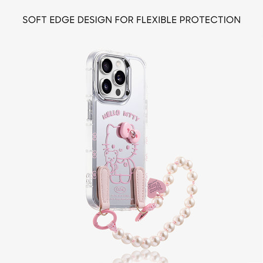 iPhone Lanyard Series | Mirror Design Cartoon Phone Case
