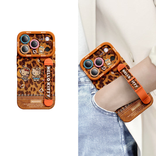 iPhone Wristband Series | Hello Kitty Liquid Silicone Phone Case