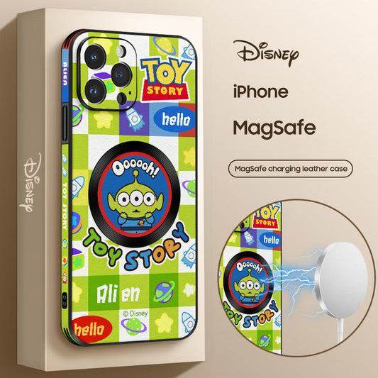 iPhone MagSafe Series | Toy Story Cartoon Leather Phone Case