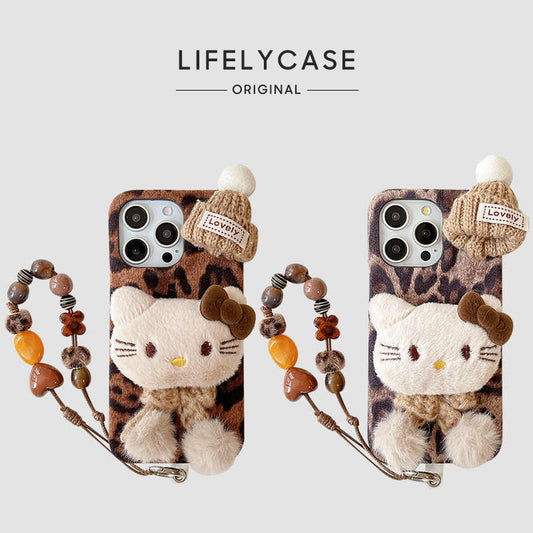 iPhone Lanyard Series | Hello Kitty Plush Phone Case