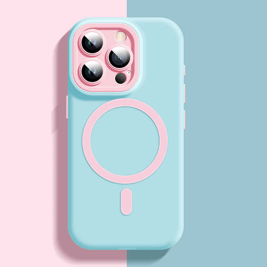 iPhone Lanyard Series | Dopamine Contrast Color Design Magsafe Phone Case