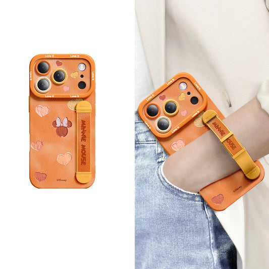 iPhone Wristband Series | Disney's Minnie Mouse Liquid Silicone Phone Case