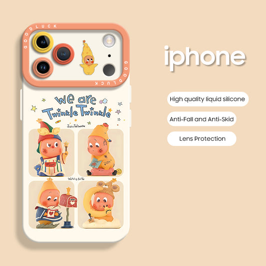 iPhone beads series | Twinkle Twinkle Liquid Silicone Phone Case