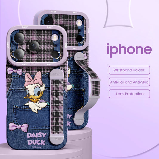 iPhone Wristband Series | "Disney" Liquid Silicone Phone Case