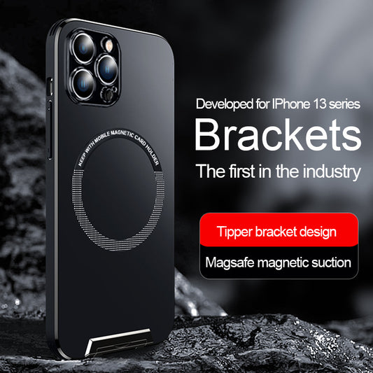 iPhone MagSafe Series | Trolley Bracket Mobile Phone Case