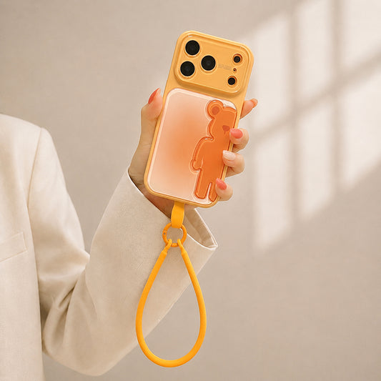 iPhone Lanyard Series | Gradient Cartoon Phone Case