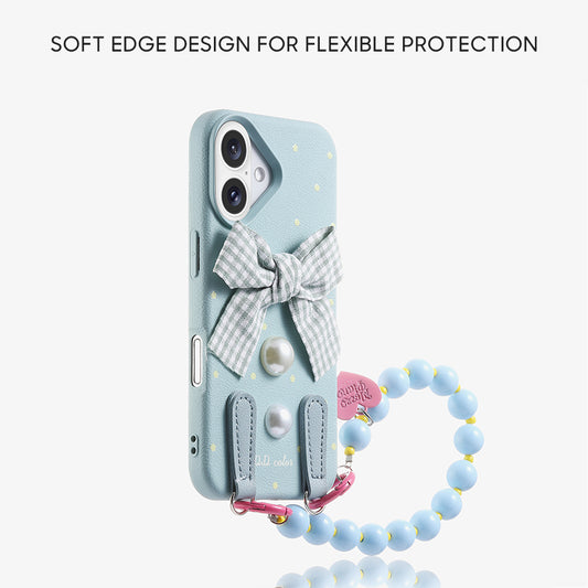 iPhone Lanyard Series | Liquid Silicone Cartoon Phone Case