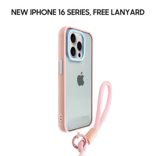 iPhone Lanyard Series | Liquid Silicone Simple Phone Case