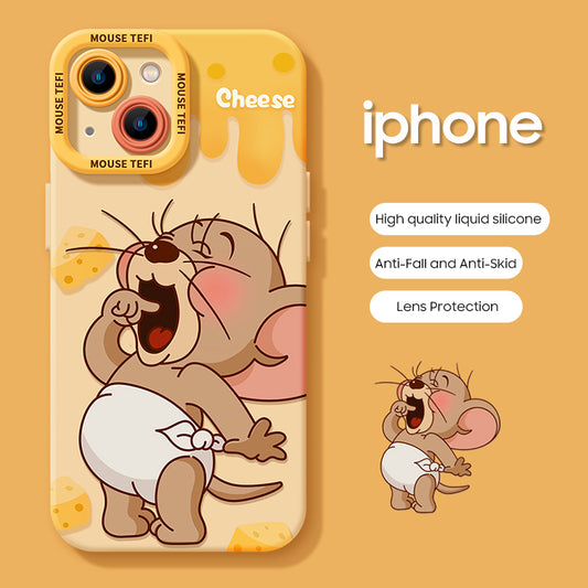 iPhone beads series | Tom and Jerry Liquid Silicone Phone Case