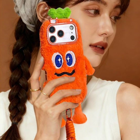 iPhone Series | 3D Carrot Plush Phone Case
