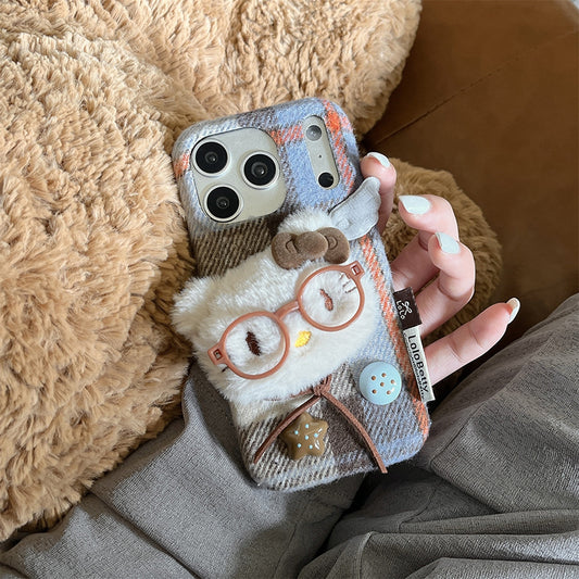 iPhone Series | Hello Kitty Liquid Silicone Plush Phone Case