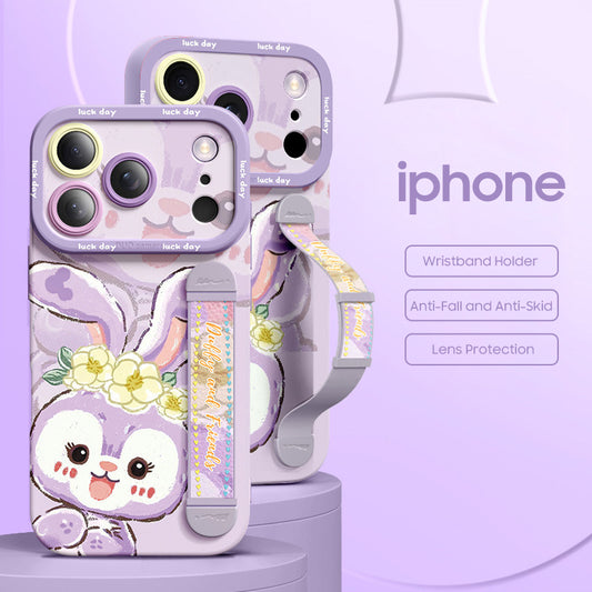 iPhone Wristband Series | "Disney" Liquid Silicone Phone Case