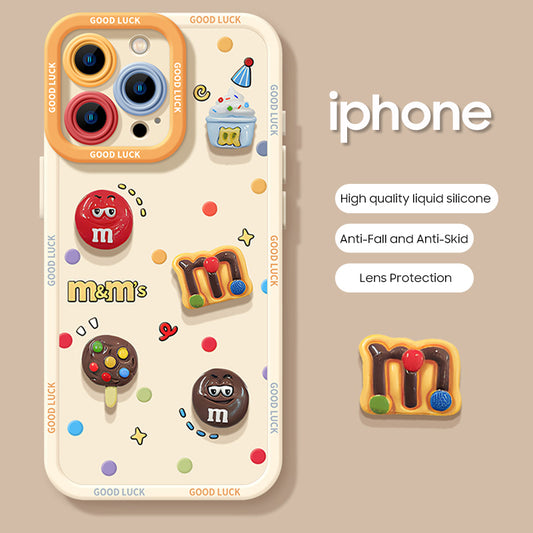 iPhone beads series | M&M's Liquid Silicone Phone Case